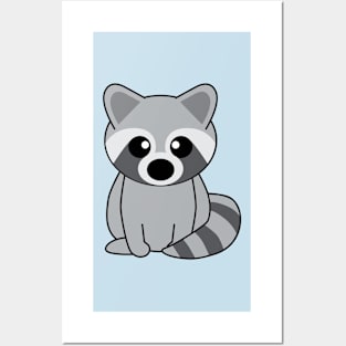 Raccoon Posters and Art